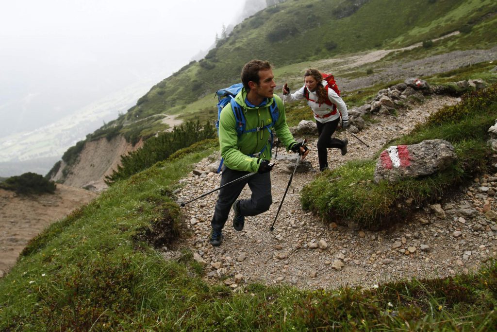 Speedhiking 3 Es geht schnell voran beim Speedhiking.