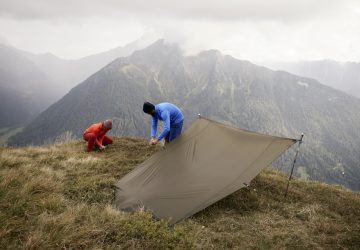 Basic Knowledge: Erecting a tarp 2 Basiswissen Tarpaufbau - so baust du dein Tarp richtig auf.