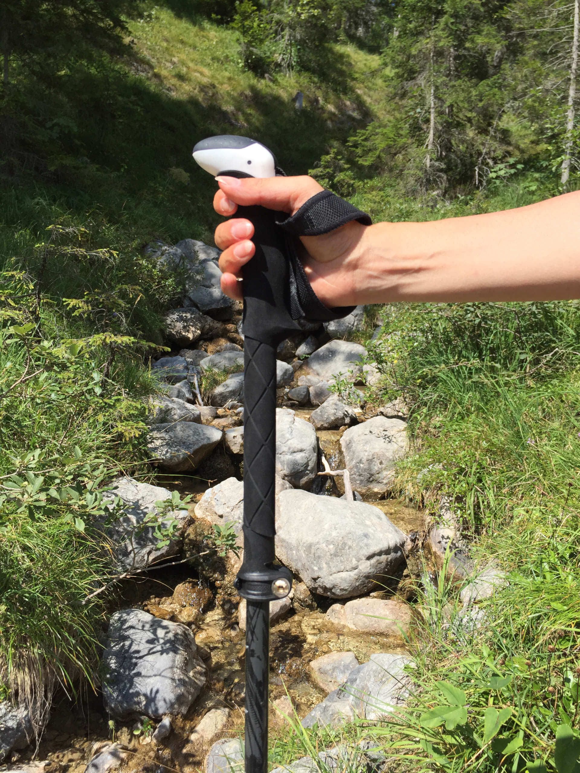 how to use walking poles sticks