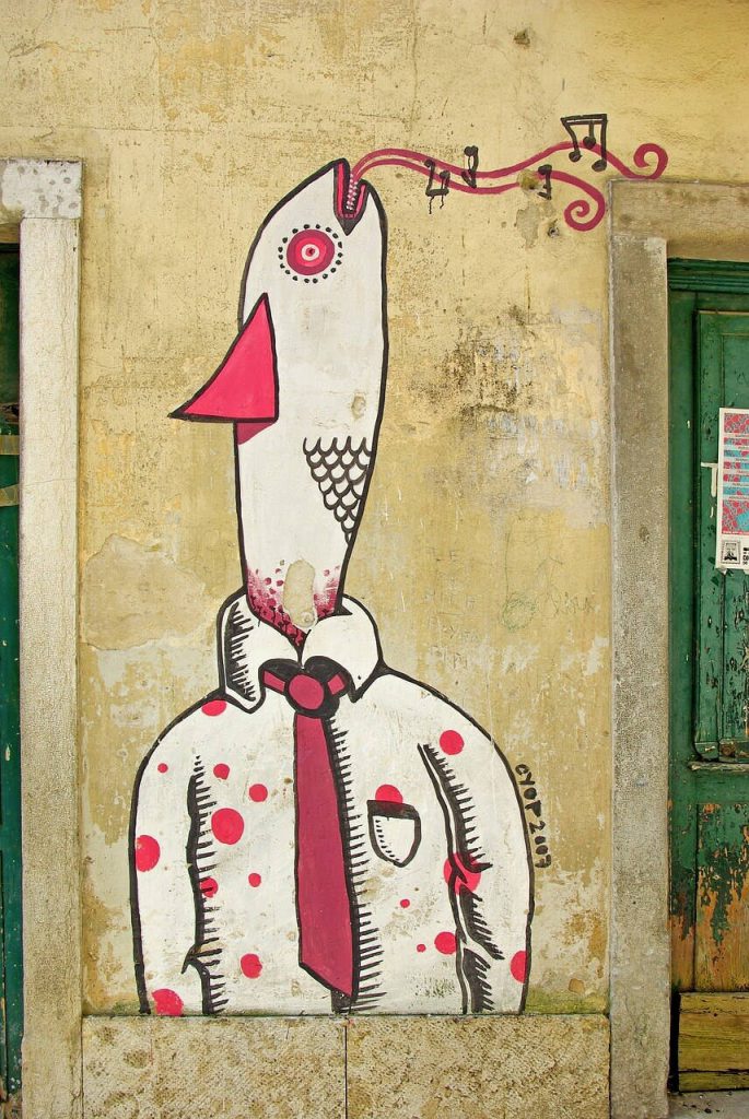 Städtereise nach Lissabon 4 Städtereise - Streetart in den Straßen von Lissabon. Foto: djedj, pixabay.