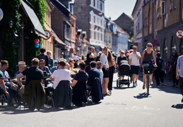 City trip to Aarhus and Pafos 14 Street café at Latinerkvarteret in Aarhus, Capital of Culture 2017. © RUNI Photopop, visitaarhus.com