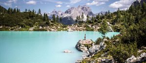 Kurzurlaub in den Dolomiten - Maria am Lago di Sorapis.