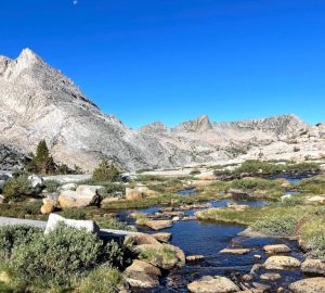 Pacific Crest Trail Hiking Guide 5 Pacific Crest Trail: river in the High Sierra.