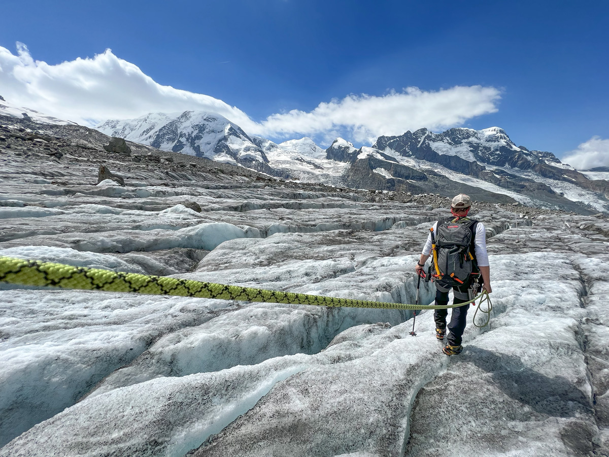 Alpine 2-Tages-Wanderung zur Monte Rosa Hütte (Wallis)
