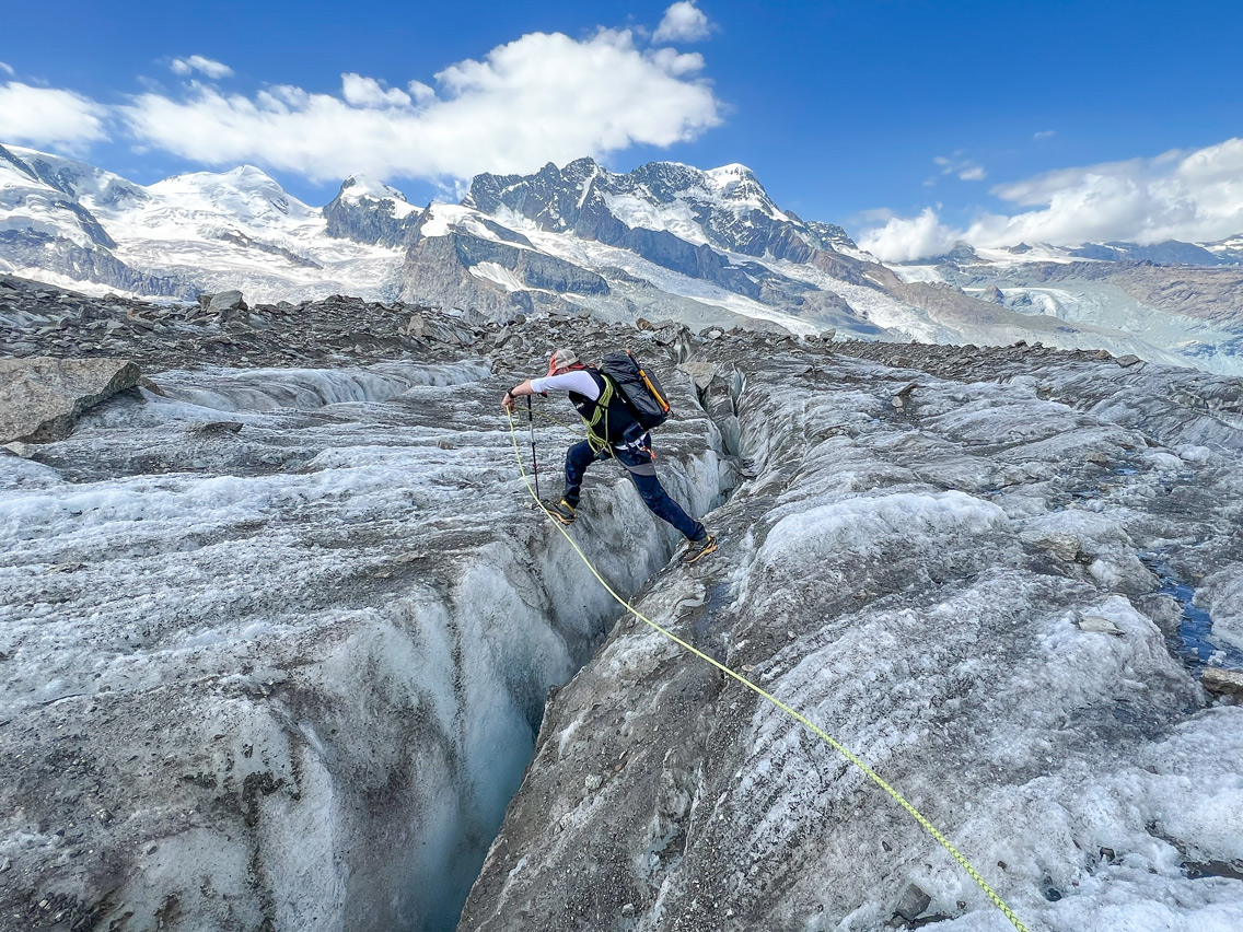 Alpine 2-Tages-Wanderung zur Monte Rosa Hütte (Wallis)
