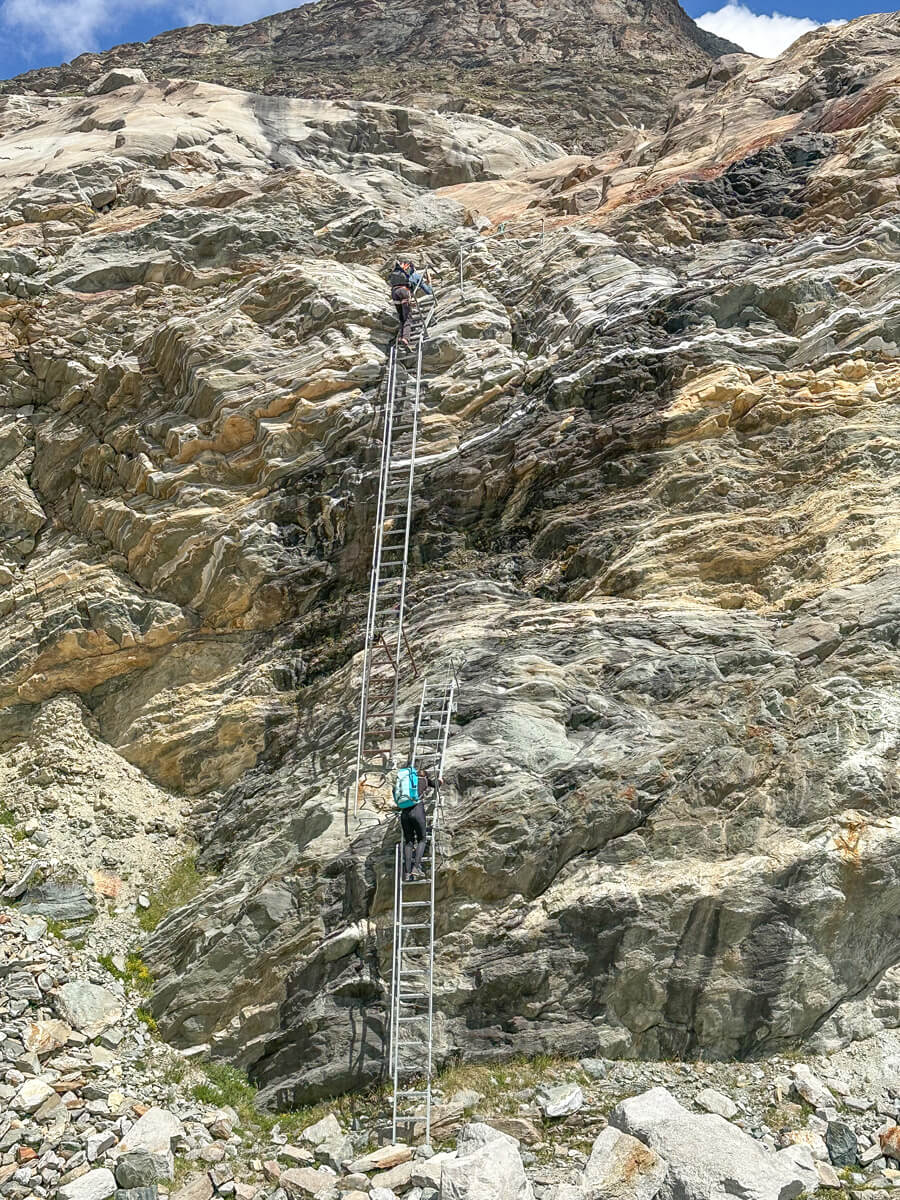 Alpine 2-Tages-Wanderung zur Monte Rosa Hütte (Wallis)