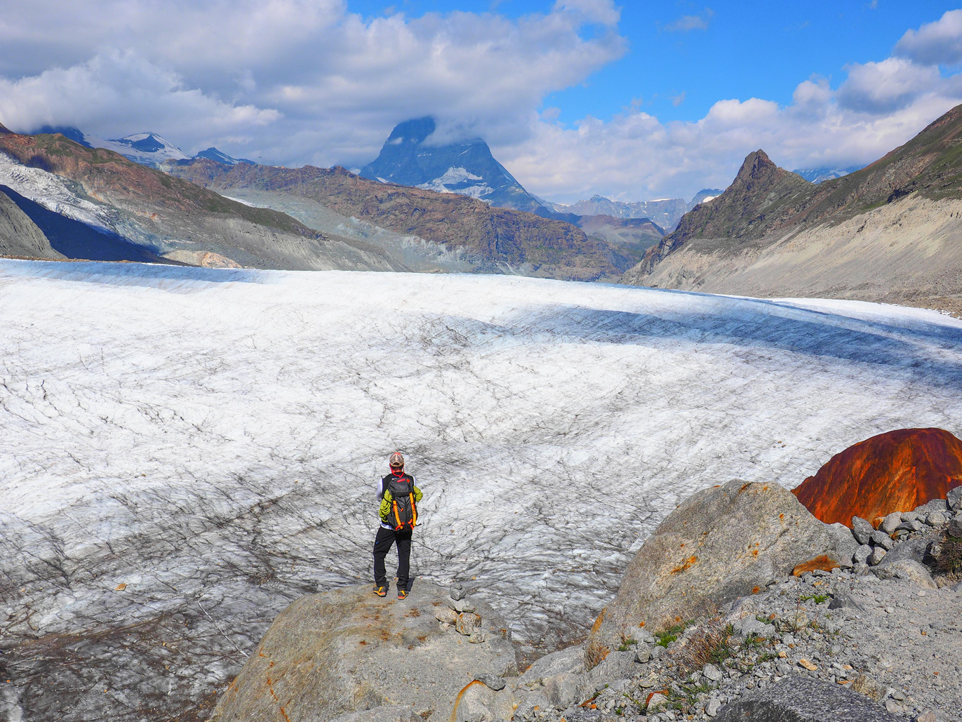 Alpine 2-Tages-Wanderung zur Monte Rosa Hütte (Wallis)