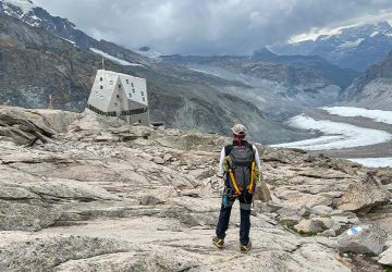 2-Tages-Wanderung zur Monte Rosa Hütte 2 Wanderung zur Monte Rosa Hütte.